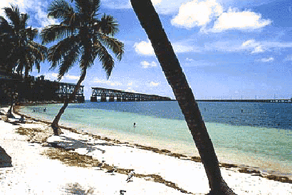 Stranden vid Key West